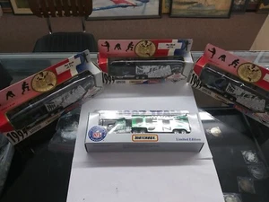 Remolque tractor New York Jets NFL 1995 diecast Matchbox semirremolques una caja de cerillas - Imagen 1 de 5
