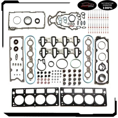 Juego completo de juntas y pernos de cabeza 2005-2007 para Chevrolet Silverado 1500 HD 6,0 L Foto 1 de 4