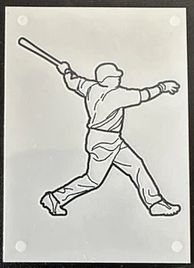 Tarjeta con logotipo de MLB tatuaje de béisbol Topps Bazooka 2005 ¿David Ortiz? - Imagen 1 de 2