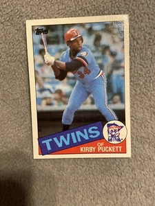 ROOKIE Kirby PUCKETT 1985 Topps Baseball Card #536 NEAR MINT Free Shipping - Picture 1 of 9