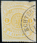 Luxembourg N° 16b Orange used