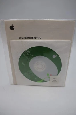 Macintosh iLife '05 v5.0 iPhoto iMovie iTunes Mac Install Software Disc CD 2005 - Image 1 of 4