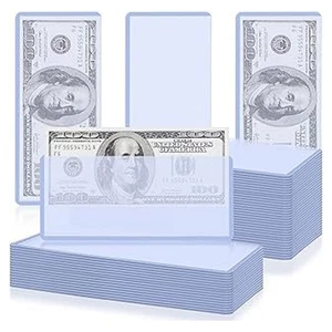 35PT Banknoten-Schutzhülle (für USD) – 17,6 x 7,5 cm Klarsichthülle für Sammler - Bild 1 von 7