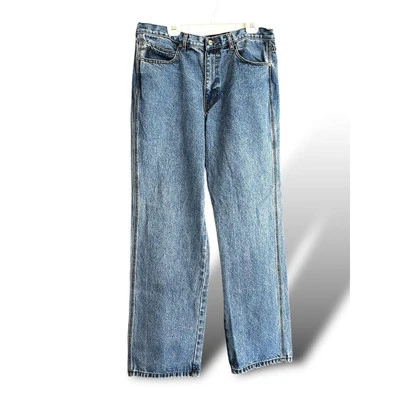 Pantalones de mezclilla Craftsman para hombre 38x34 azul recto tiro alto lavado claro Foto 1 de 4