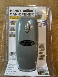 Handlicher automatischer Dosenöffner One Touch Freisprecheinrichtung Magnetdeckel Neu im Karton grau - Bild 1 von 3