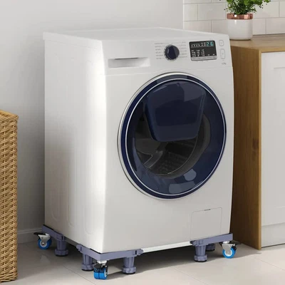 Base per lavatrice Grigio 67 x 12 cm Metallo vidaXL - Immagine 1 di 4