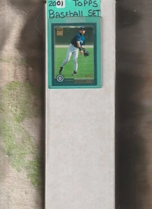 Juego completo de 791 cartas de béisbol Topps 2001 recopiladas a mano con Ichiro Suzuki Rookie - Imagen 1 de 1