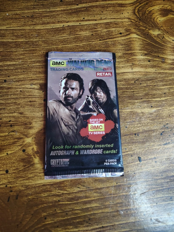 Tarjetas coleccionables de Walking Dead temporada 3 parte 2 sin abrir Foto 1 de 1