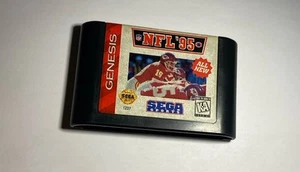 NFL '95 (Sega Genesis, 1994) Joe Montana /Deion Sanders/ Authentic Cartage Only - Picture 1 of 6