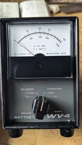 Drake WV-4 Wattmeter 20-200MHz, K4DPK pep mod - Zdjęcie 1 z 3