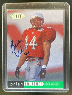 2000 SAGE Brian Urlacher Rookie Auto Autograph RC #44 Bears - Image 1 of 2
