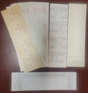 APBA: American Saddle Horse Racing 1971 Card Set - Uncut, Mint, Free Shipping - Picture 1 of 5