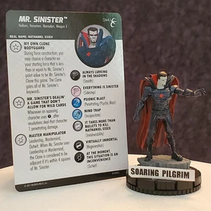 MR. SINISTER 044 - RARO X-Men Rise & Fall Marvel Heroclix #44 - Imagen 1 de 1