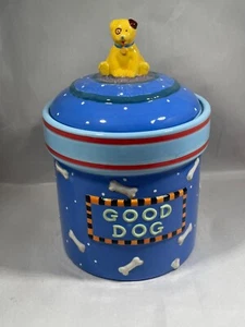 Vintage Dog Treat Jar by Unique Produx, Inc. New in Box Beautiful Treat Jar - Picture 1 of 11