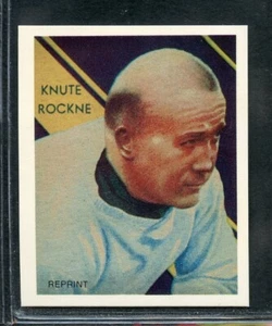 1985 Sears National Chicle Football Reprint - #NNO - Knute Rockne - Notre Dame - Picture 1 of 2