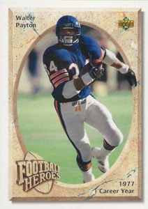 WALTER PAYTON - 1992 Upper Deck "Heroes" - #21/27 - Bears - Comb. Versand #2 - Bild 1 von 1