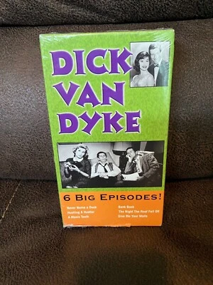 FACTORY SEALED VHS Dick Van Dyke SIX Big Episodes! SHIPS FREE Foto 1 de 3