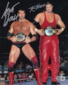 Scott Hall & Kevin Nash Signed WCW 8x10 Photo BAS COA Picture Autograph Diesel 2 - Picture 1 of 24