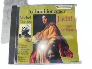 Honegger: Judith / Cantique de Paques - CD New Sealed - Foto 1 di 2