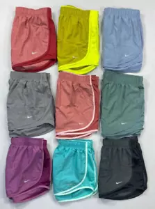 Women's Nike Standard Fit Heather Running Run Shorts - Picture 1 of 11