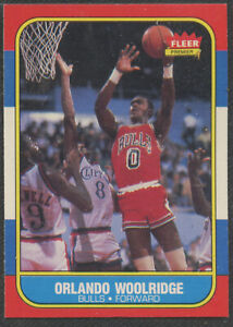 1986-1987 Fleer Basketball #130 Orlando Woolridge Chicago Bulls