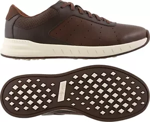Scarpe da golf Walter Hagen da uomo casual senza punte taglia 9 WHM18-DBRN Ortholite - Foto 1 di 5