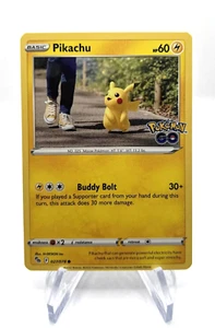 Pikachu 027/078 - Pokemon TCG Pokemon GO (2022) - Imagen 1 de 5