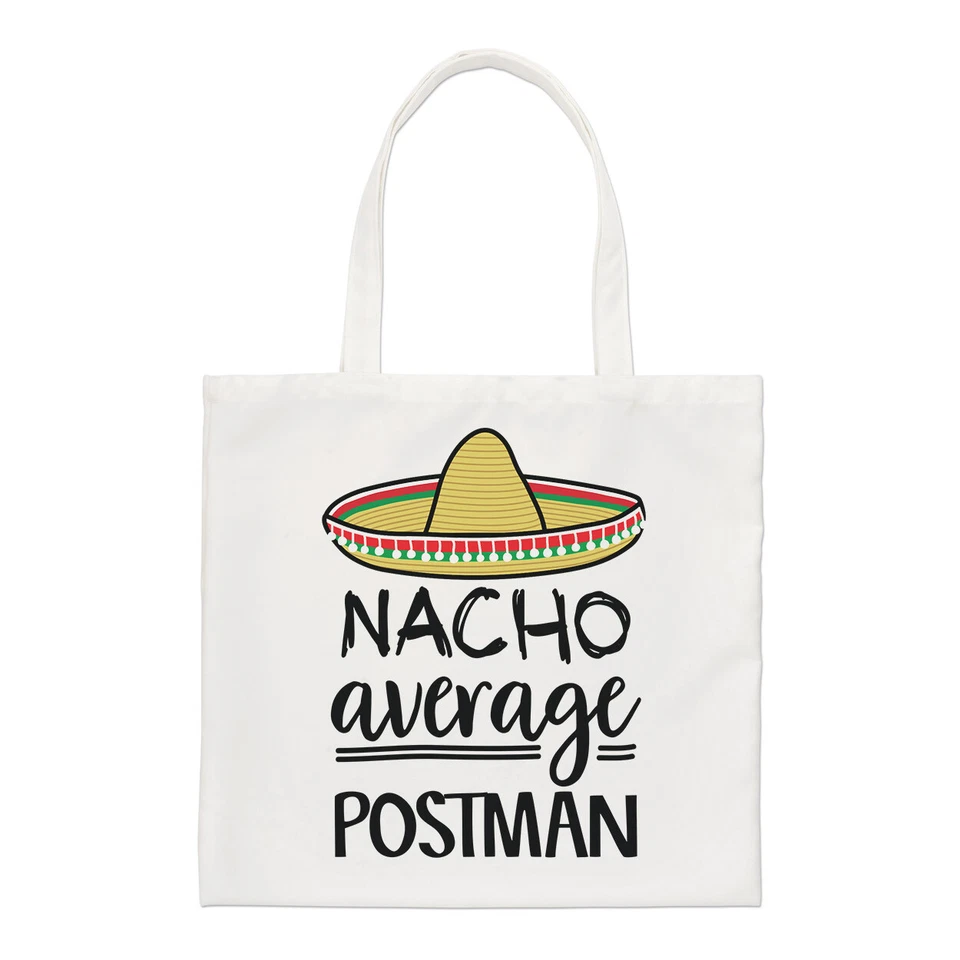 Nacho Average Postman normale Tragetasche weltbester lustiger toller Shopper - Bild 1 von 1