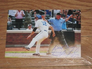 MLB Umpire JERRY CRAWFORD Signed 4x6 Photo AUTOGRAPH 1B - Picture 1 of 1