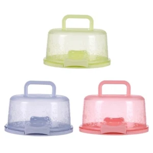 Cake Holder with Handle Easy to Store and Carry Pastry Boxes Cupcake Container - Picture 1 of 10