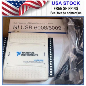 National Instruments USB-6009 Multifunction DAQ Device Free Shipping US Stock - Picture 1 of 5