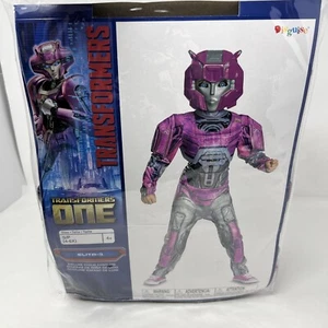 Transformers One Elita-1 Deluxe Child Halloween Costume Small 4-6 w/ Mask NEW - Picture 1 of 11