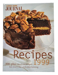 Vintage 1999 Ladies Home Journal Recipe Book Retro 90s Hardcover First Edition - Imagen 1 de 8