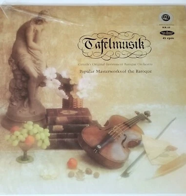 TAFELMUSIK 45RPM LP BAROQUE MASTERWORKS AUDIOPHILE CLASSICAL REFERENCE RECORDING - Image 1 of 4