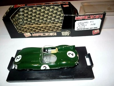 BRUMM-R150B-JAGUAR D-TYPE-#2-24 ORE LE MANS 1956-PAUL FRERE-1:43-NUOVO. - Immagine 1 di 4