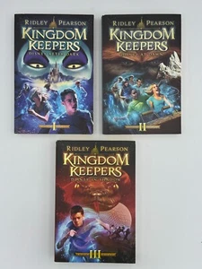 Kingdom Keepers by Pearson Ridley. Box Set of Books 1, 2 and 3. Trade Paperback. - Picture 1 of 15