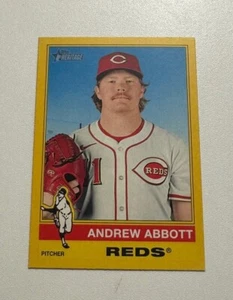 Andrew Abbott 2025 Heritage Yellow Border #469 - Exclusivo al por menor - Imagen 1 de 1