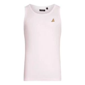 Mens Vest Sleeveless Tank Top 100% Cotton Undershirt Gym Holiday Classic Fit - Picture 1 of 6