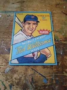 Baseball Art Card Print of Ted Williams, 1959 Wrapper. - Picture 1 of 2