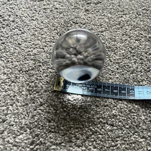 Langham Glass Paperweight 6 cm Clear - Picture 1 of 5