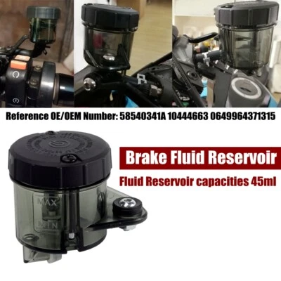 Cilindro maestro de frenos de motocicleta botella de líquido vaso de aceite para Ducati Kawasaki Yamaha Foto 1 de 4