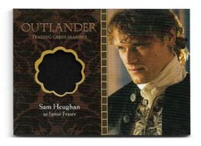 2017 Cryptozoic Outlander Season 2 Wardrobe Relic B1 Sam Heughan as Jamie Fraser