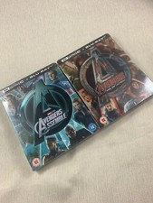MARVEL'S AVENGERS: INFINITY WAR+ENDGAME BLURAY BESTBUY STEELBOOK, NEW/SEALED
