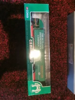 CORGI 59559 'ERF CURTAINSIDE- C.S ELLIS Ltd' 1:64 SUPERHAULERS. MIB/BOXED - Image 1 of 4