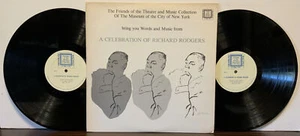 Richard Rogers A Celebration of, Words and Music OST Soundtrack Vinyl 2 LP Promo - Picture 1 of 3