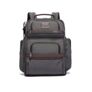Tumi Alpha 3 Shoulder Bag Brief pack Backpack Nylon Gray 