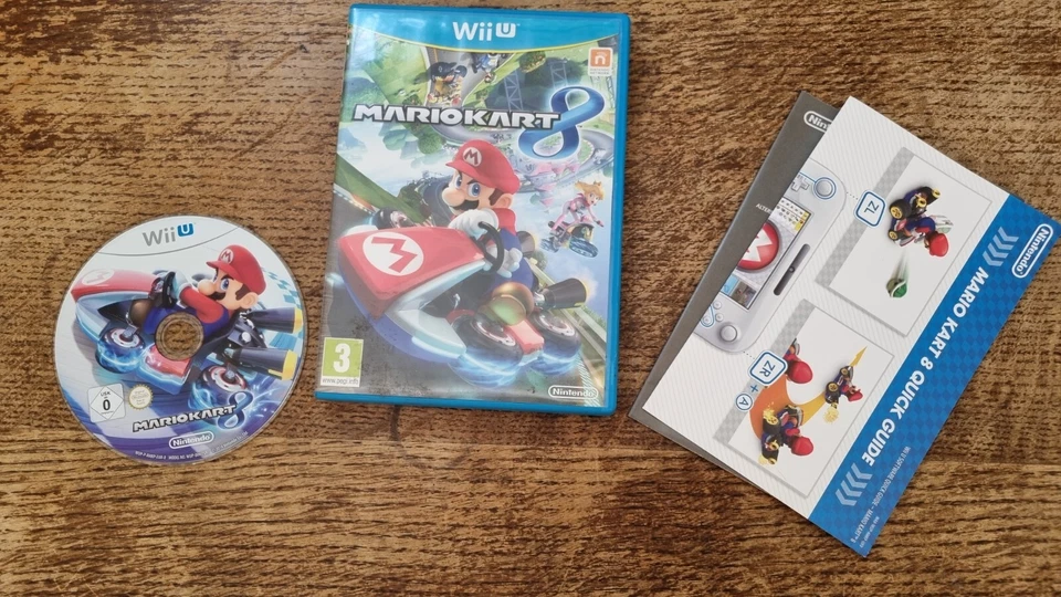 NINTENDO WII U WIIU - MARIOKART MARIO KART 8 #BG17 CIB - Image 1 of 1