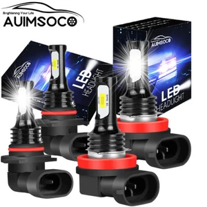 For Chevy Suburban Tahoe 2007-2013 6x LED Headlights Hi/Lo Light Bulbs Combo Kit - Imagen 1 de 24