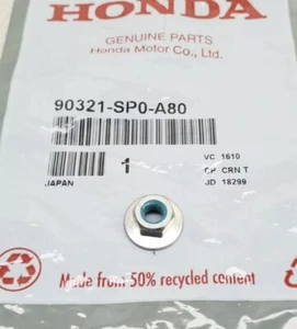 90321-SP0-A80 Honda 6mm Washer Nut - Qty 1 Piece - 17-21 Civic Type R - Picture 1 of 2