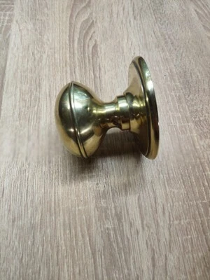 bouton de tirage porte d'entrée laiton - Photo 1/4